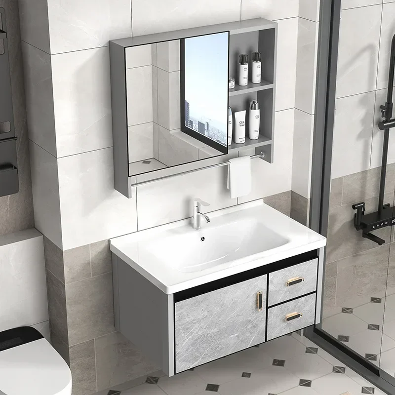 Drawer Pedestal Cabinet - Vanity da bagno moderno, mobiletto da