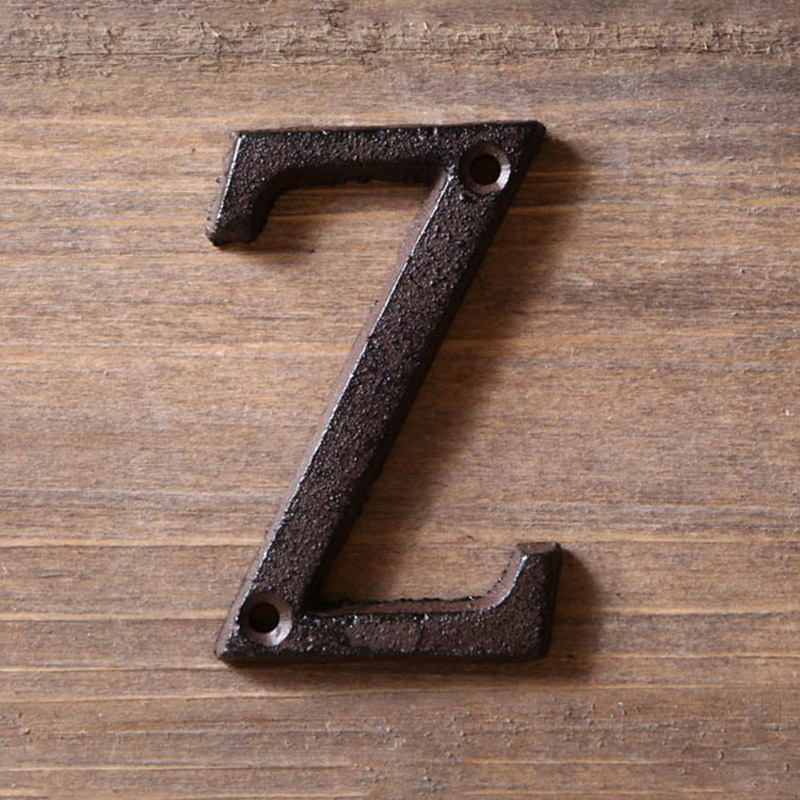 Home Office Number - Numeri di lettere in metallo decorazione