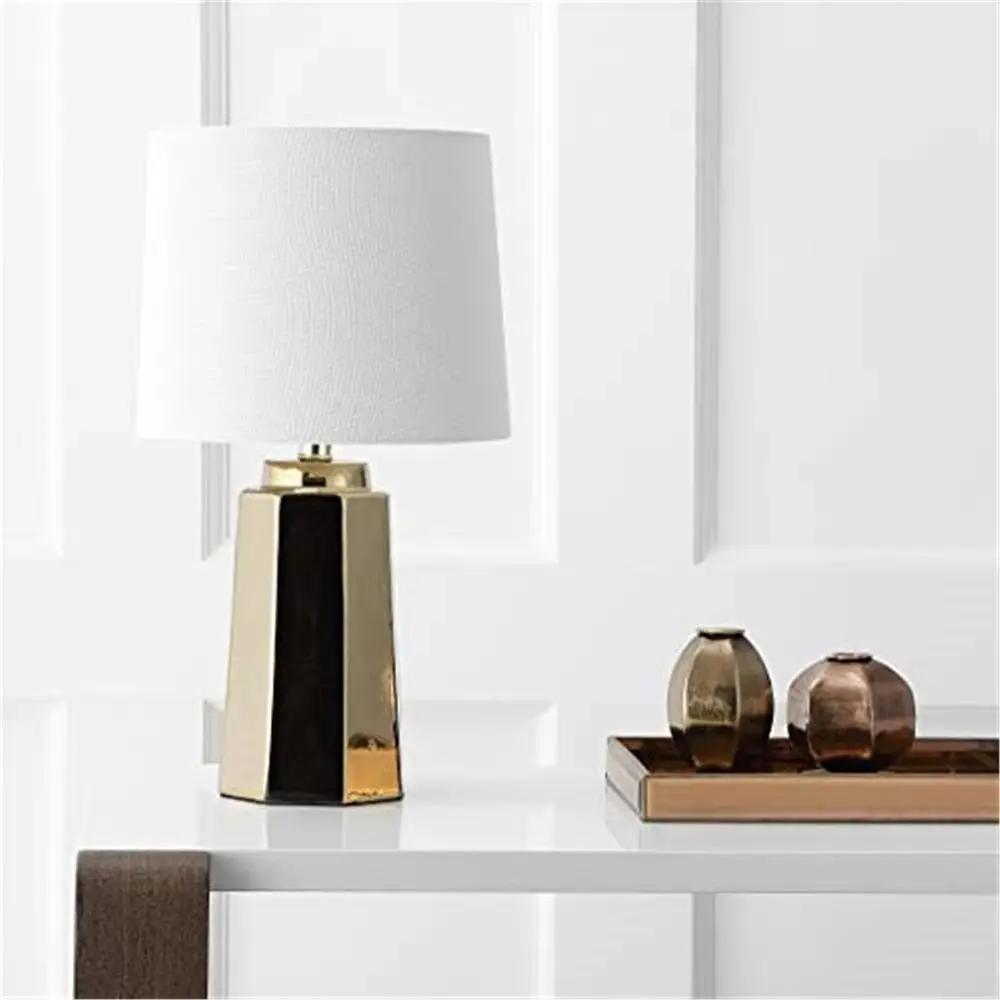 Office Table Home - Lampada da Tavolo LED Placcata in
