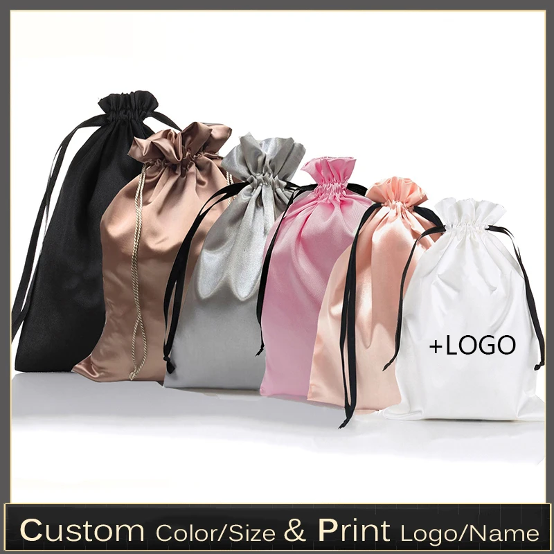 Home Office Number - 10 Sacchetti Personalizzati in Raso per