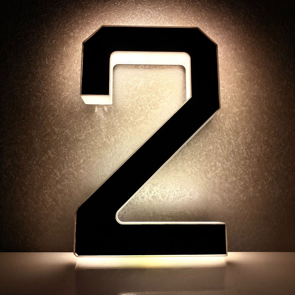 Home Office Number - Numeri Civici Solari Luminosi da 23