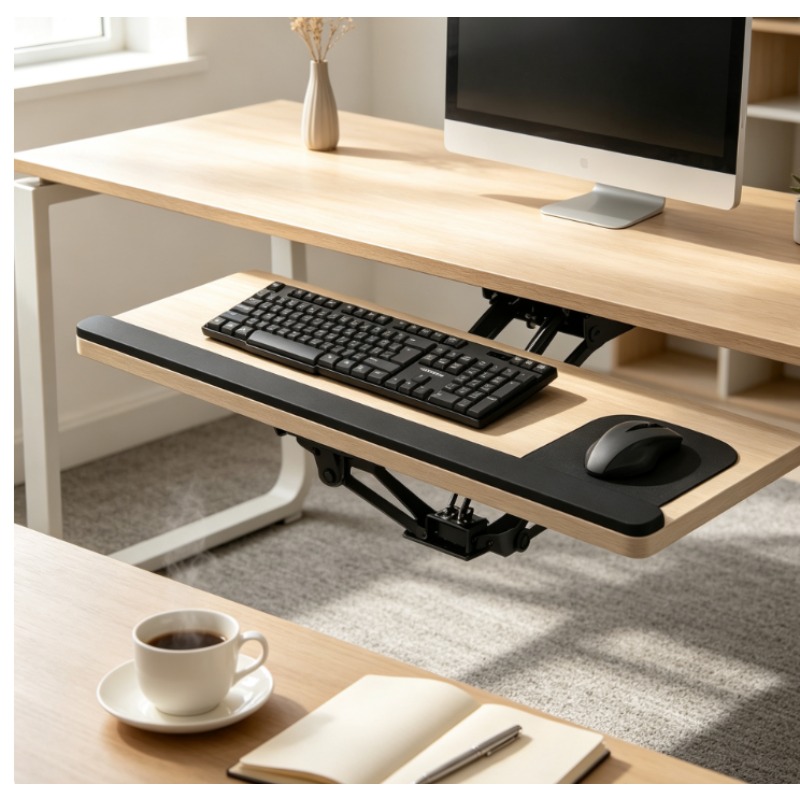 Desk Drawer Small - Vassoio per tastiera sotto scrivania con
