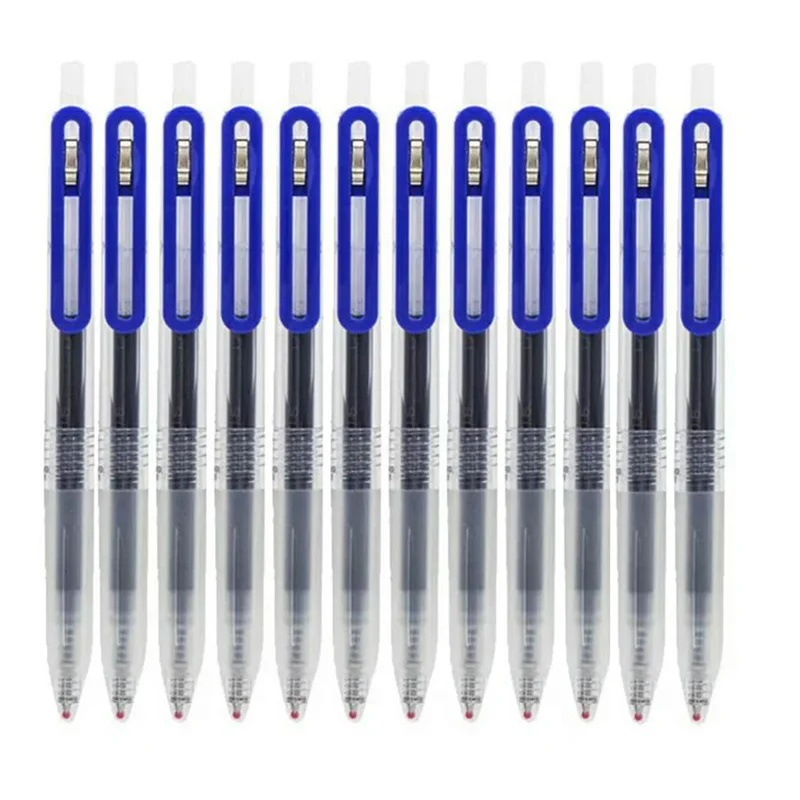 Muji Stationery Gel Pen - 1/3 Pz/set 0.5mm Penne Gel Studente