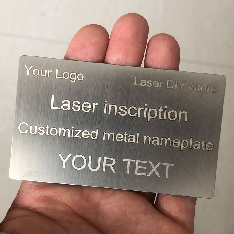 Home Office Number - Spille personalizzabili Spilla con testo inciso