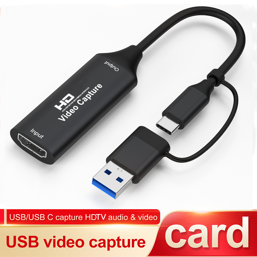 Webcam Hd 1080P - Scheda di acquisizione video USB compatibile