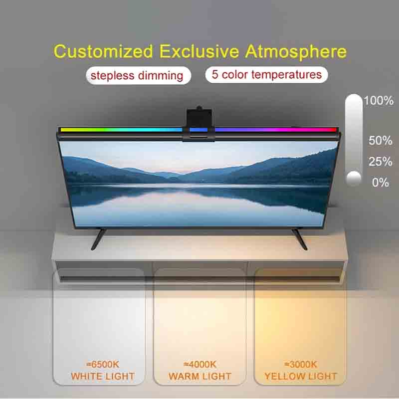 Barra Luminosa LED RGB 60/80cm - Home Office Work Table recensione e prezzo