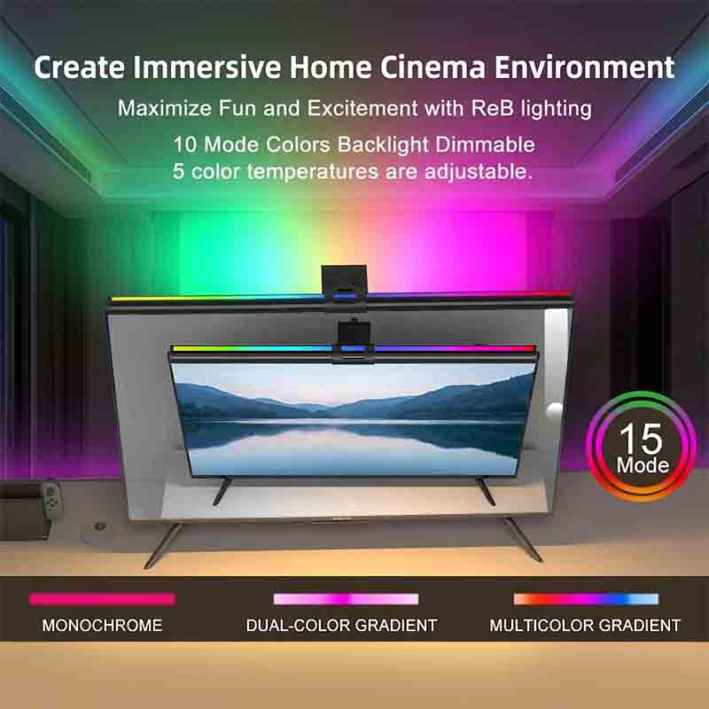 Barra Luminosa LED RGB 60/80cm - Home Office Work Table recensione e prezzo