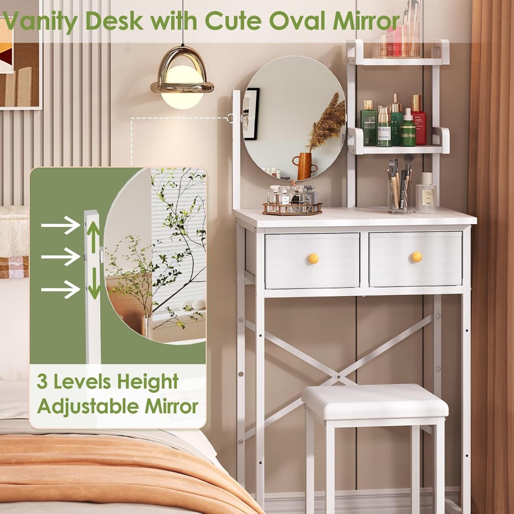 Toeletta piccola da 50 cm con  - Desk Drawer Small recensione e prezzo