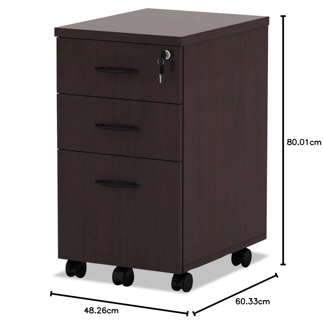 Mobiletto Archivio su Piedista - Drawer Pedestal Cabinet recensione e prezzo