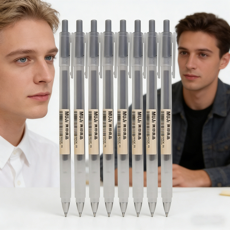 Set di penne a sfera MUJI da 6 - Muji Stationery Gel Pen recensione e prezzo