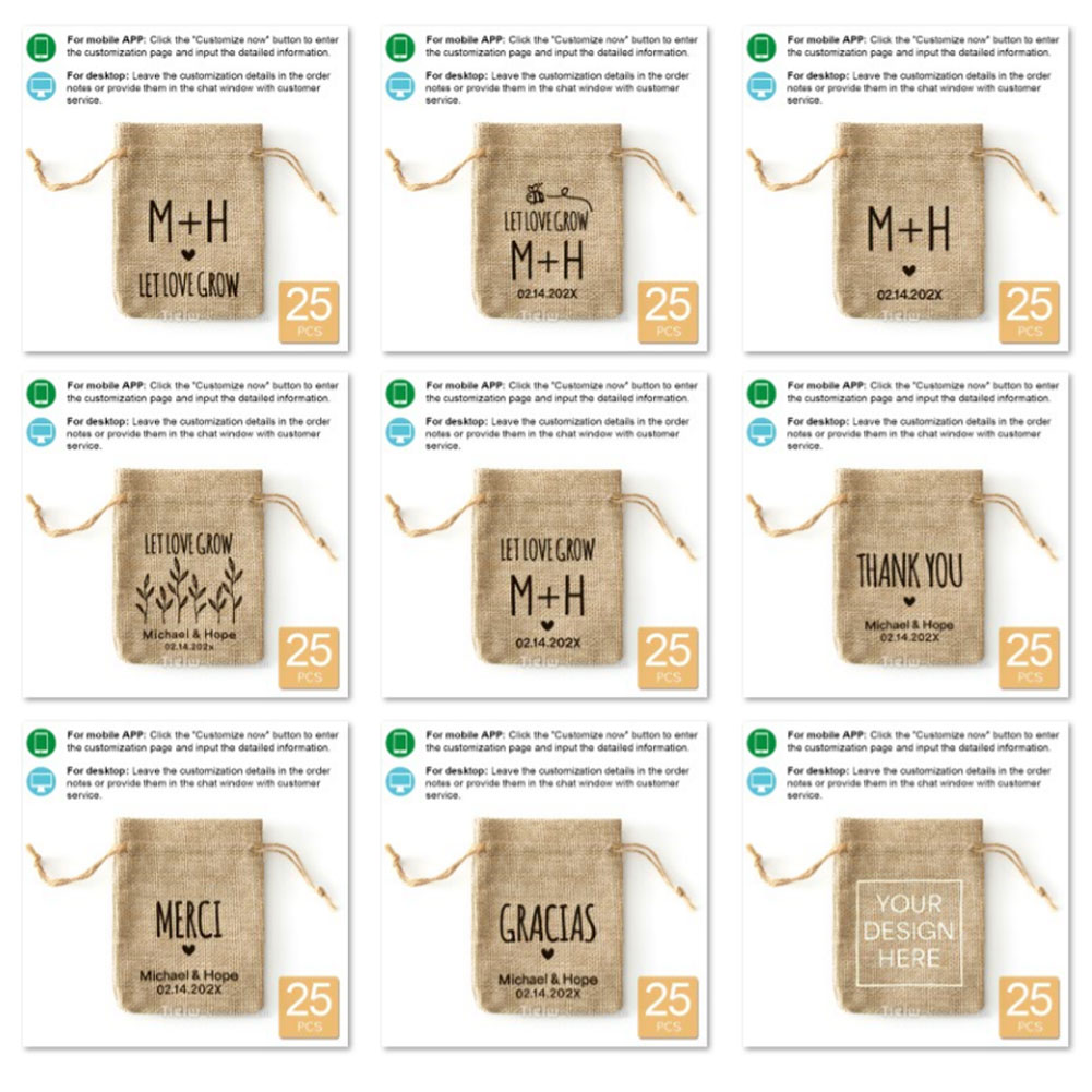 25 sacchetti per bomboniere pe - Home Office Number recensione e prezzo