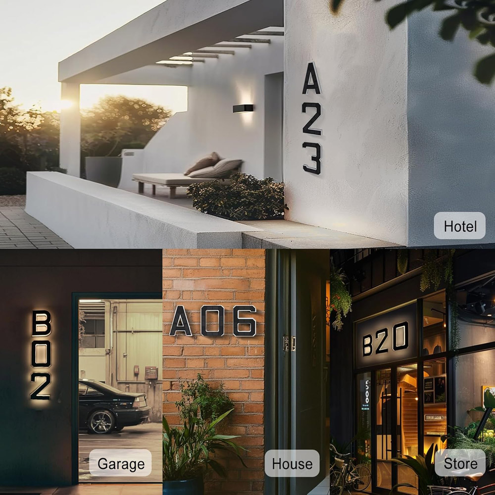 Numeri Civici Solari Luminosi  - Home Office Number recensione e prezzo