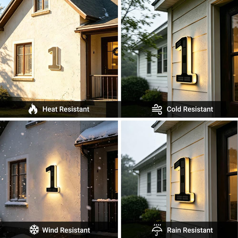 Numeri Civici Solari Luminosi  - Home Office Number recensione e prezzo