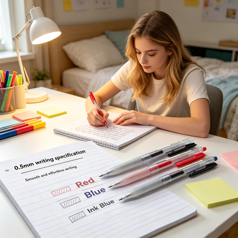 Penne gel retrattili MUJI da 0 - Muji Stationery Gel Pen recensione e prezzo