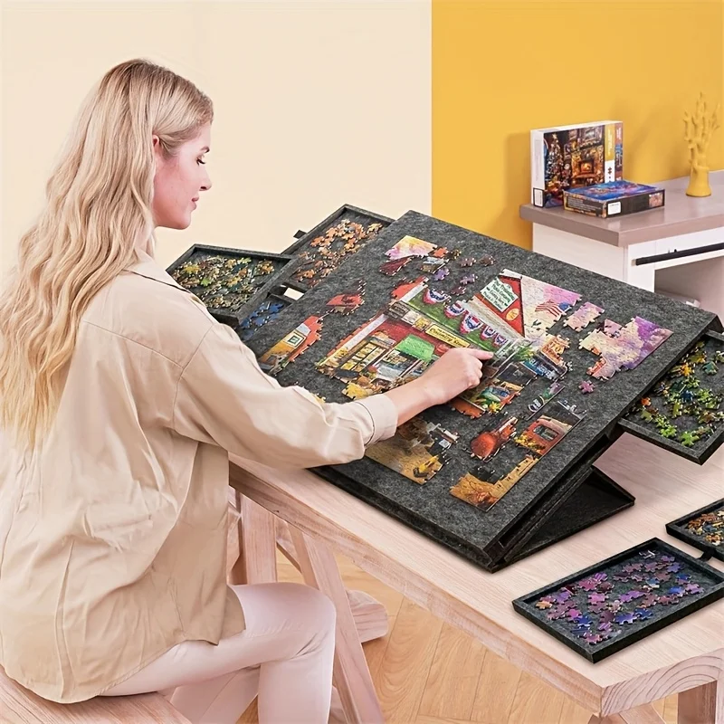 Tavolo per Puzzle a 6 Cassetti - Desk Drawer Small recensione e prezzo