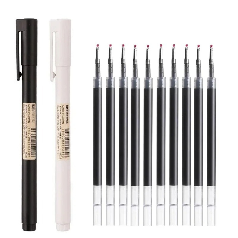 Penne Gel Nere con Punta a Pro - Muji Stationery Gel Pen recensione e prezzo