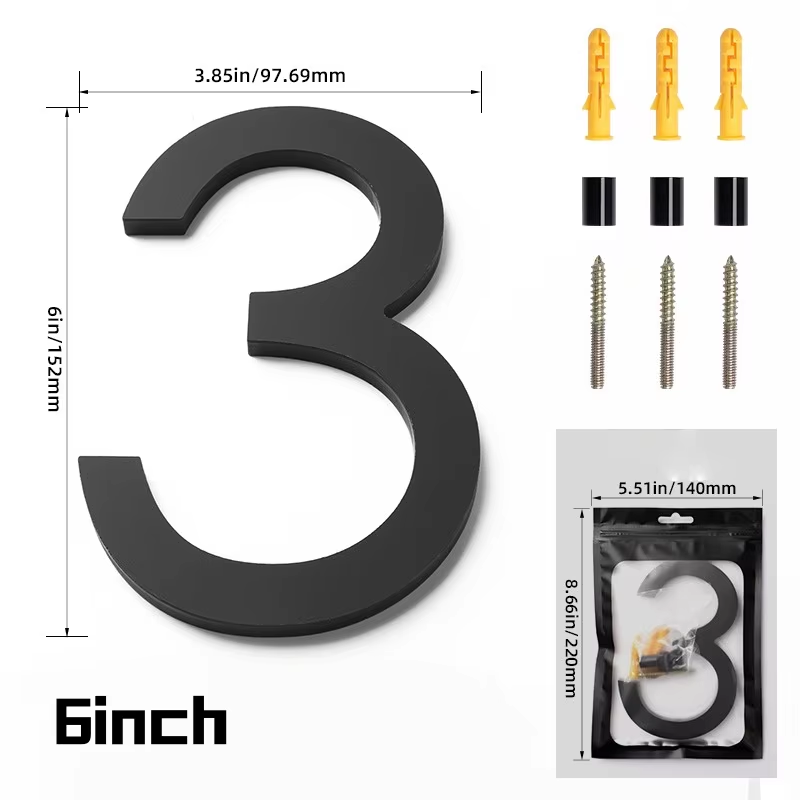 1 pezzo Numero civico galleggi - Home Office Number recensione e prezzo