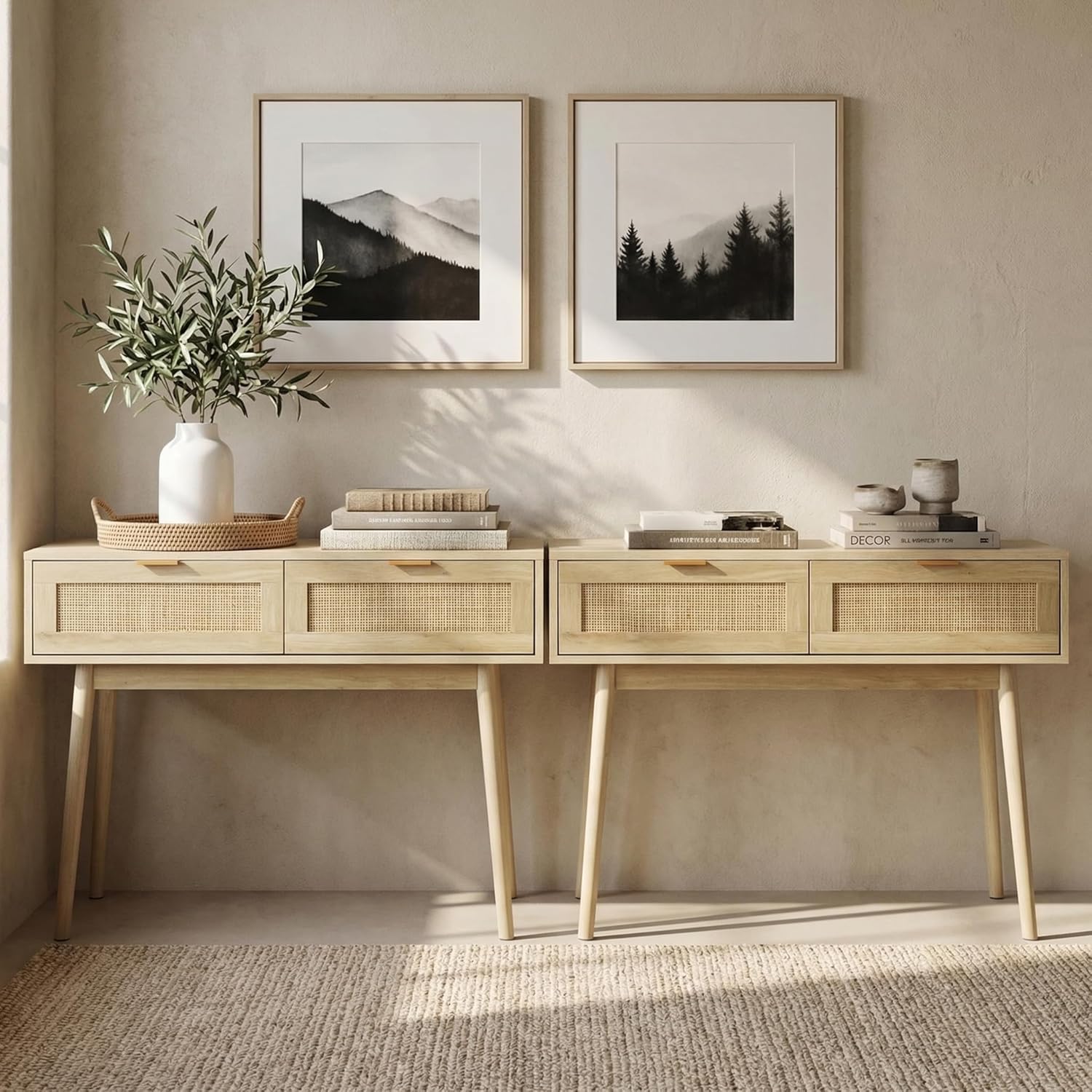 Set di 2 Tavoli Consolle in Ra - Desk Drawer Small recensione e prezzo