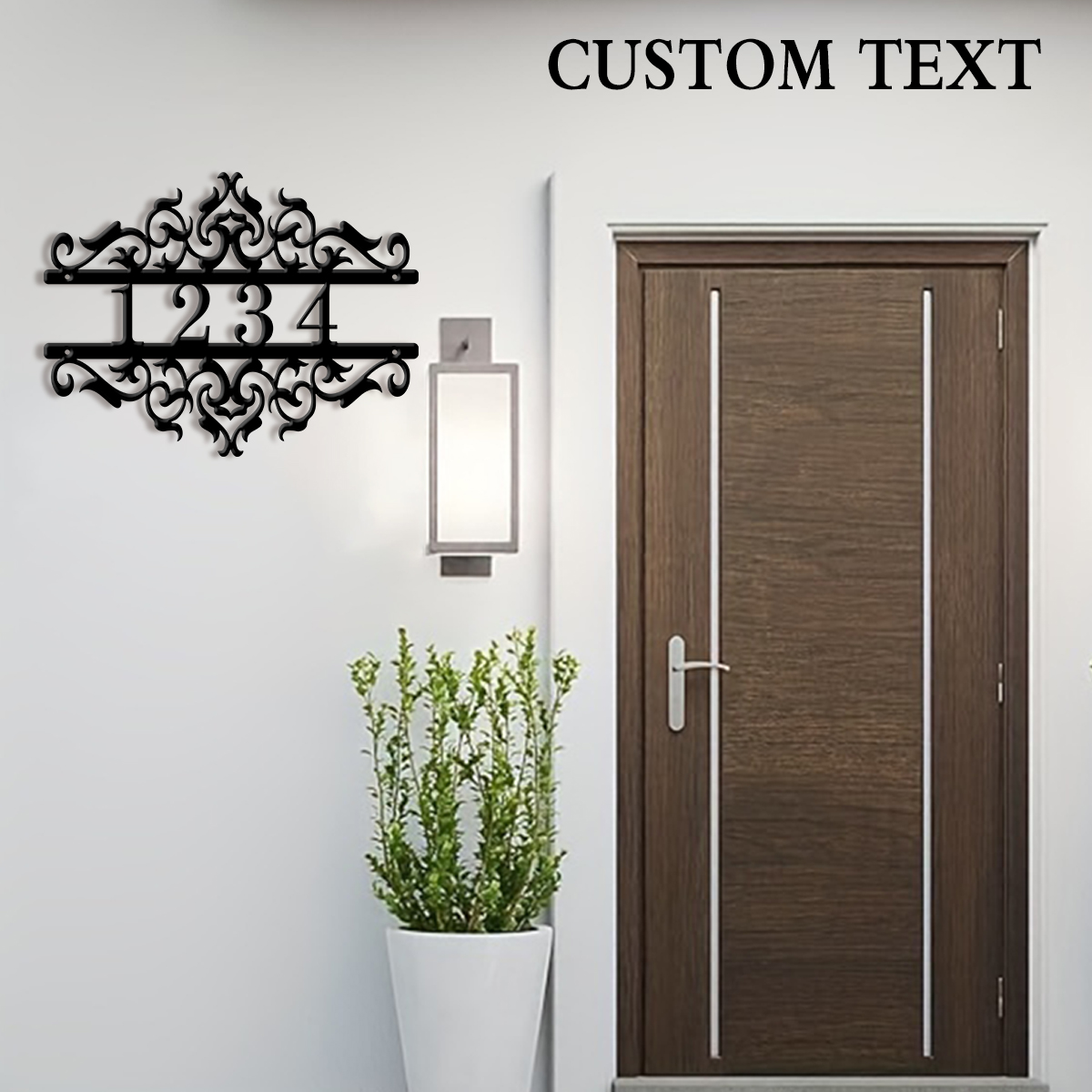 Targa personalizzata in metall - Home Office Number recensione e prezzo