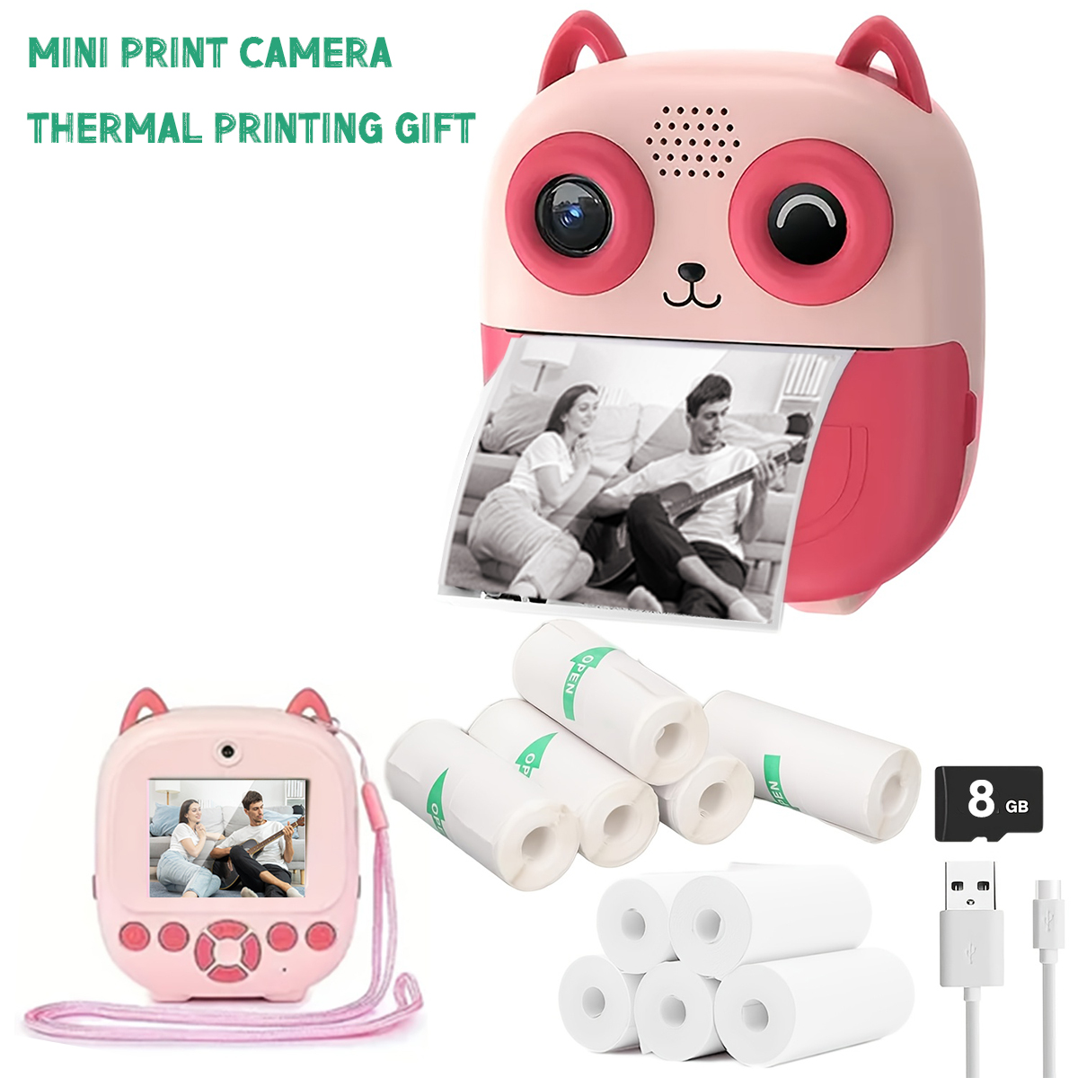 Fotocamera con stampa istantan - Webcam Hd 1080P recensione e prezzo