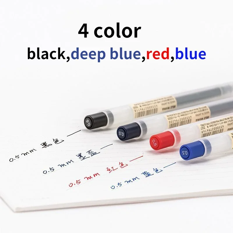 10 ricariche per penna a press - Muji Stationery Gel Pen recensione e prezzo