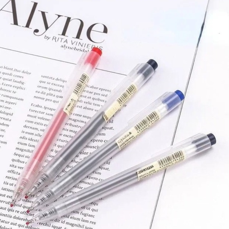 10 ricariche per penna a press - Muji Stationery Gel Pen recensione e prezzo