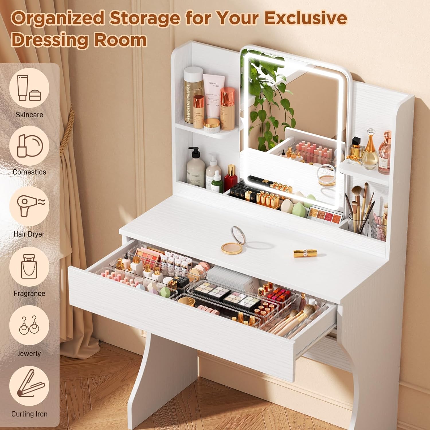 Piccola Scrivania per Trucco B - Desk Drawer Small recensione e prezzo