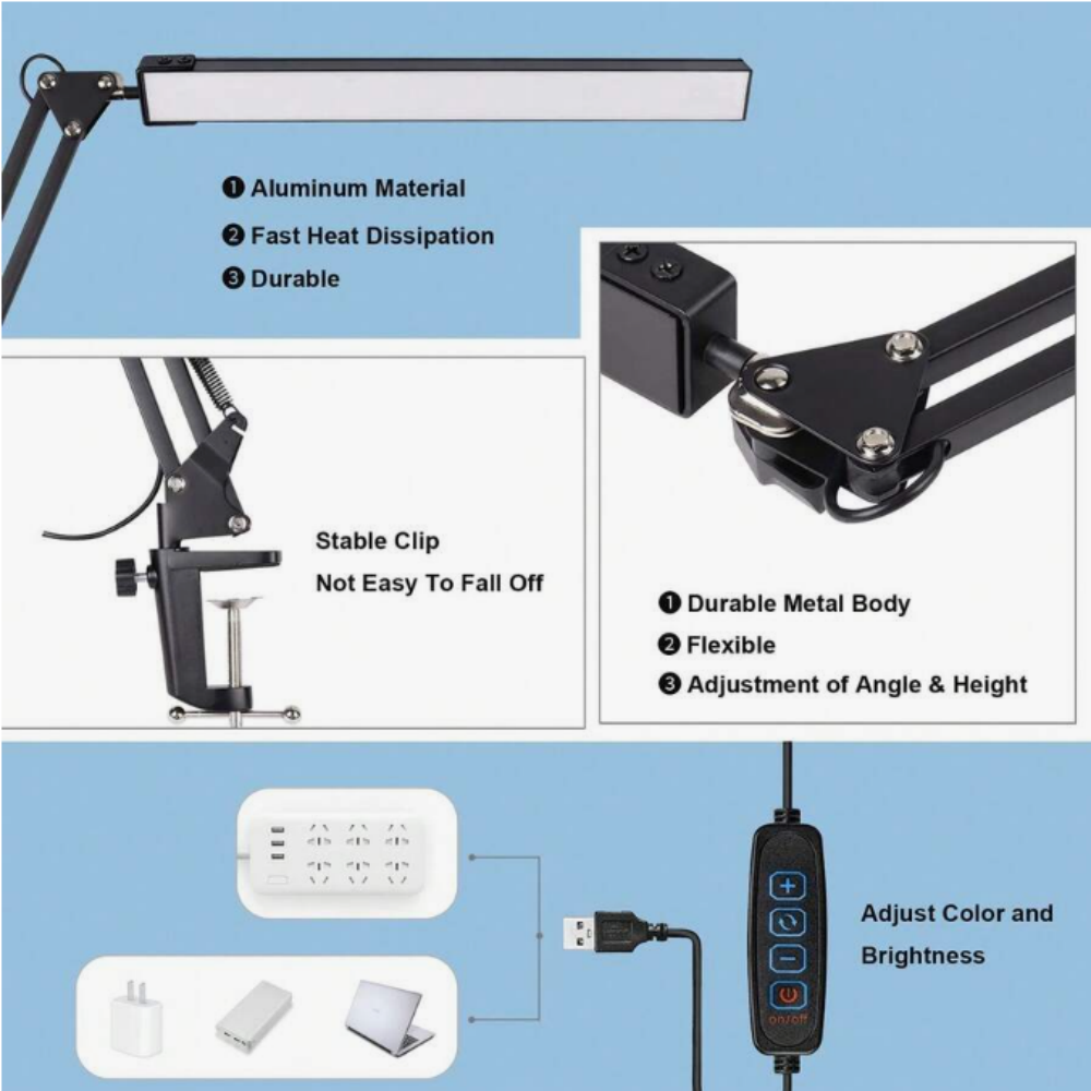 Lampada da scrivania a LED per - Office Table Home recensione e prezzo
