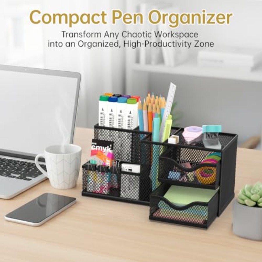 Organizer da scrivania in rete - Desk Drawer Small recensione e prezzo