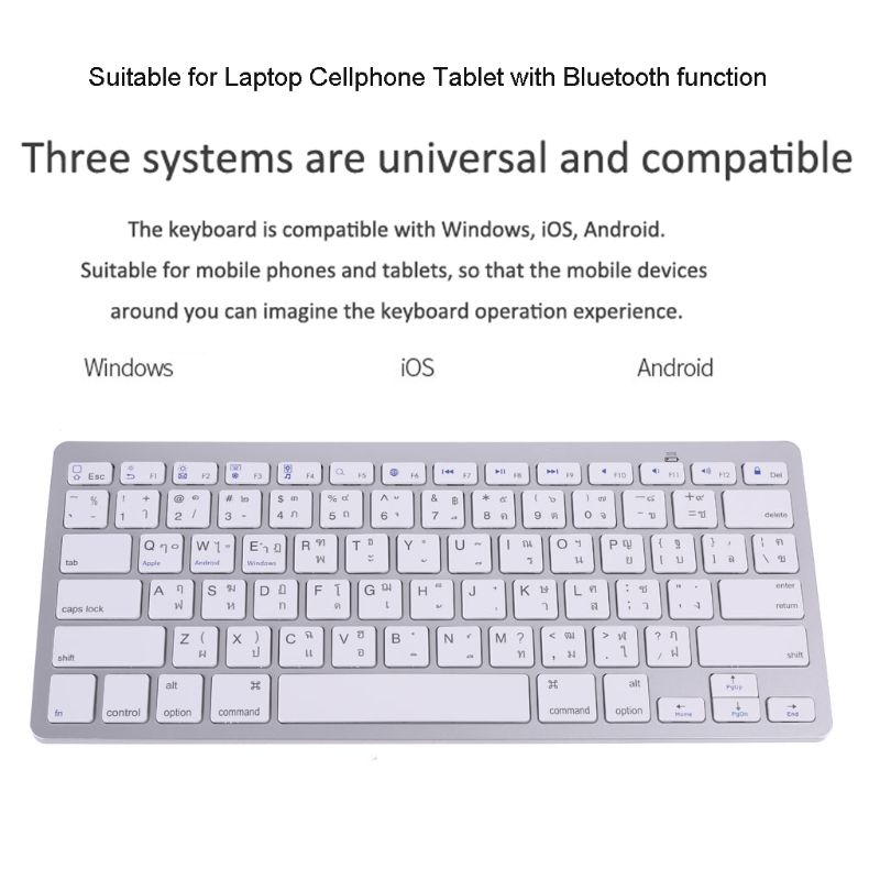 Tastiera Wireless tailandese a - Home Office Official recensione e prezzo